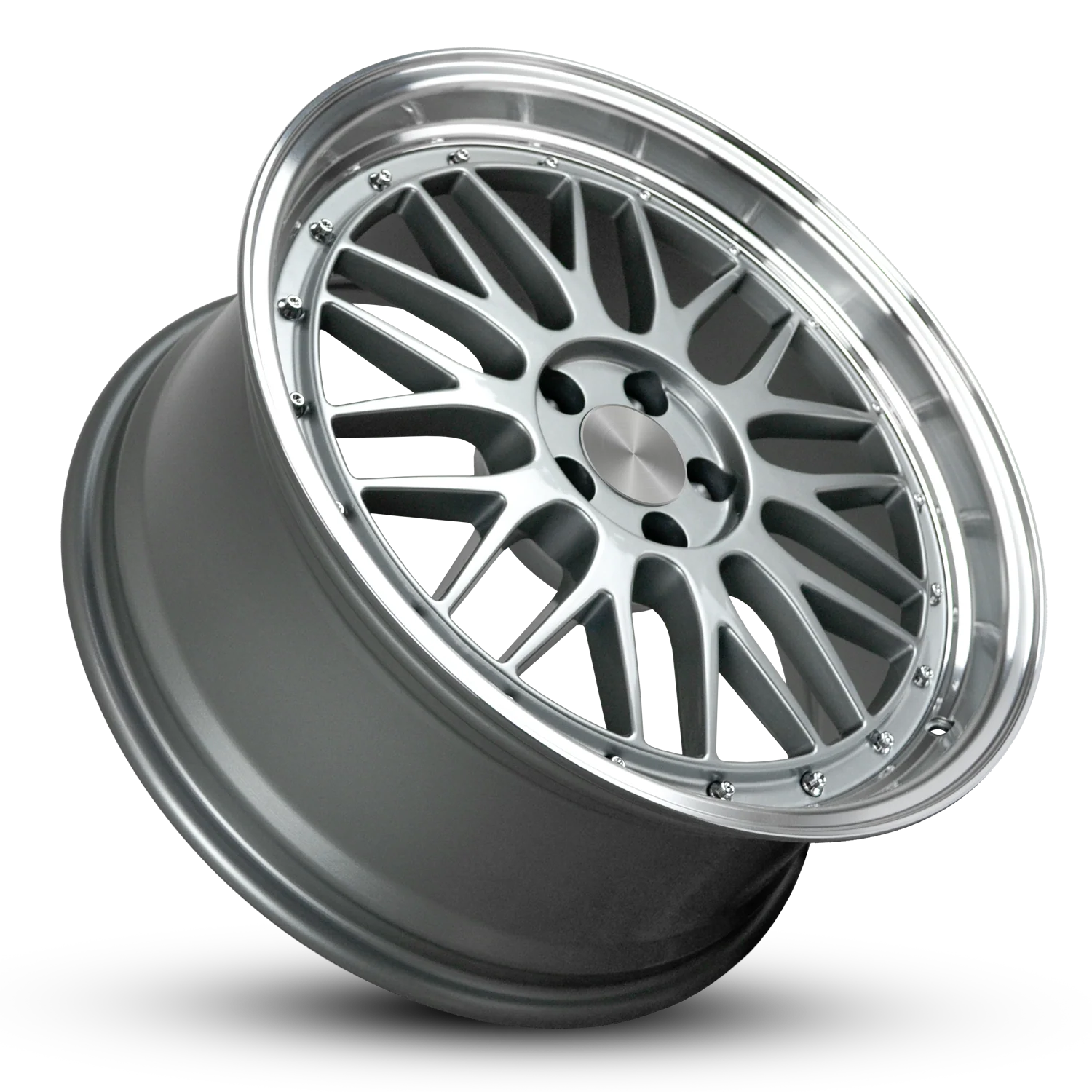 PRO TRAK | Gunmetal Polished Lip | 18x8.0 ( 5x100 ) - Image 2