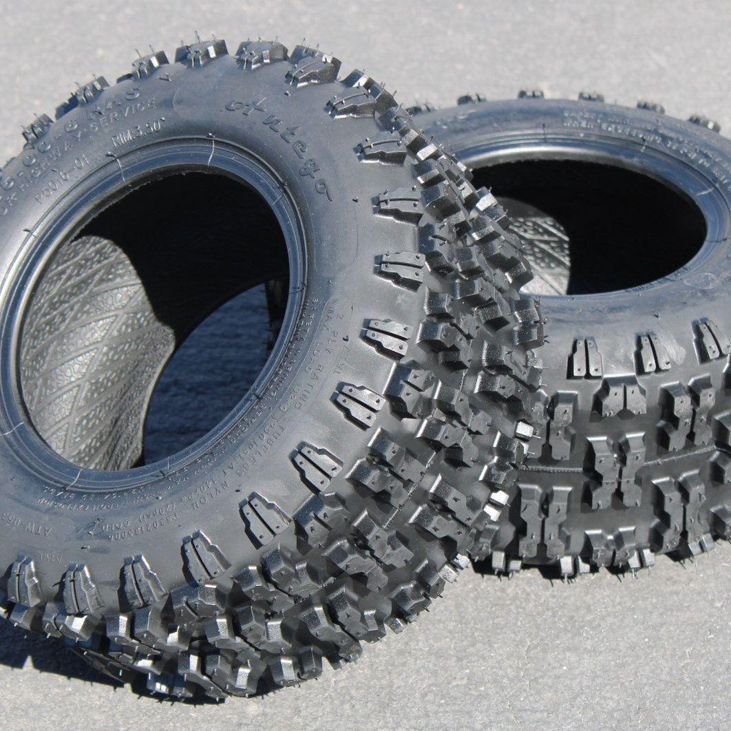 (Set of 2) Antego 13X5.00-6 ATW-053 2 Ply Snow Blower Tires Non-directional - Image 3