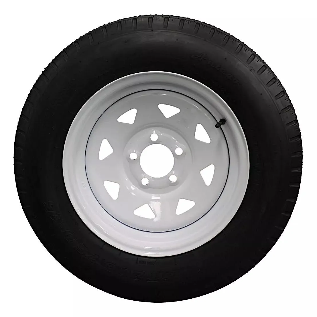 (Set of 2) Antego Tire and Wheel  205/75D15 Highway Terrain Assembly – Optimized for High Load Performance, 15.0-Inch Rim, Load 101.0, Speed M | A15604500116206ST20575D15-B2