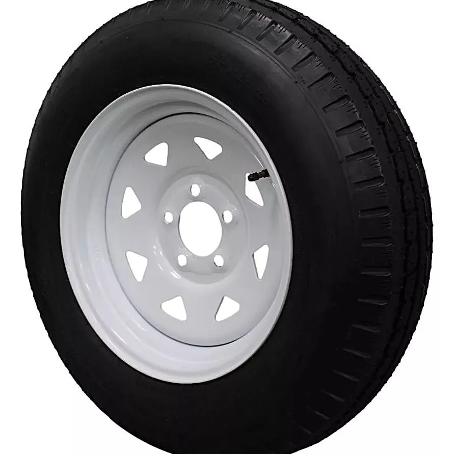 (Set of 2) Antego Tire and Wheel  205/75D15 Highway Terrain Assembly – Optimized for High Load Performance, 15.0-Inch Rim, Load 101.0, Speed M | A15604500116206ST20575D15-B2 - Image 2