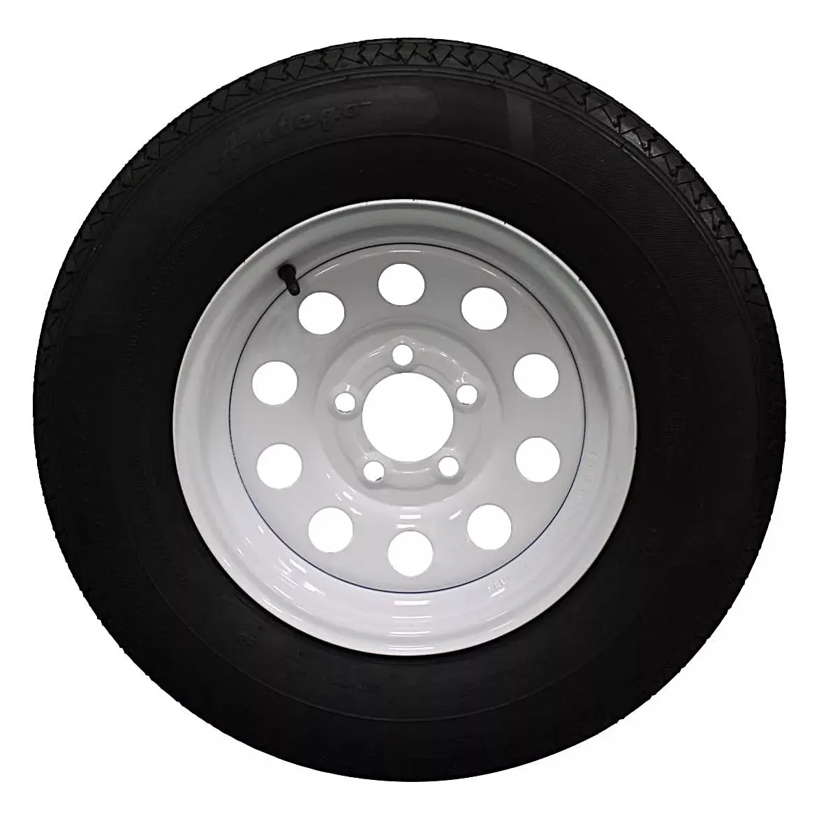 (Set of 2) Antego Tire and Wheel 205/75R14 Highway Terrain Assembly – Optimized for High Load Performance, 14.0-Inch Rim, Load 105.0, Speed M | A140554010116108ST20575R14-B2