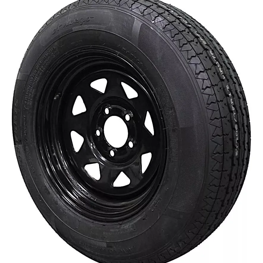(Set of 2) Antego Tire and Wheel  205/75R15 Highway Terrain Assembly – Optimized for High Load Performance, 15.0-Inch Rim, Load 107.0, Speed M | A15604500096108ST20575R15-B2 - Image 2