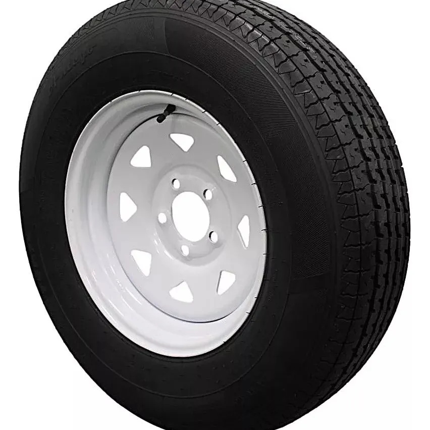 (Set of 4) Antego Tire and Wheel  225/75R15 Highway Terrain – 15.0-Inch Rim, 10-Ply-Ply Strength, Load 116.0, Speed M – Heavy-Duty Trailer Tire | A15604500116110ST22575R15-B4 - Image 2