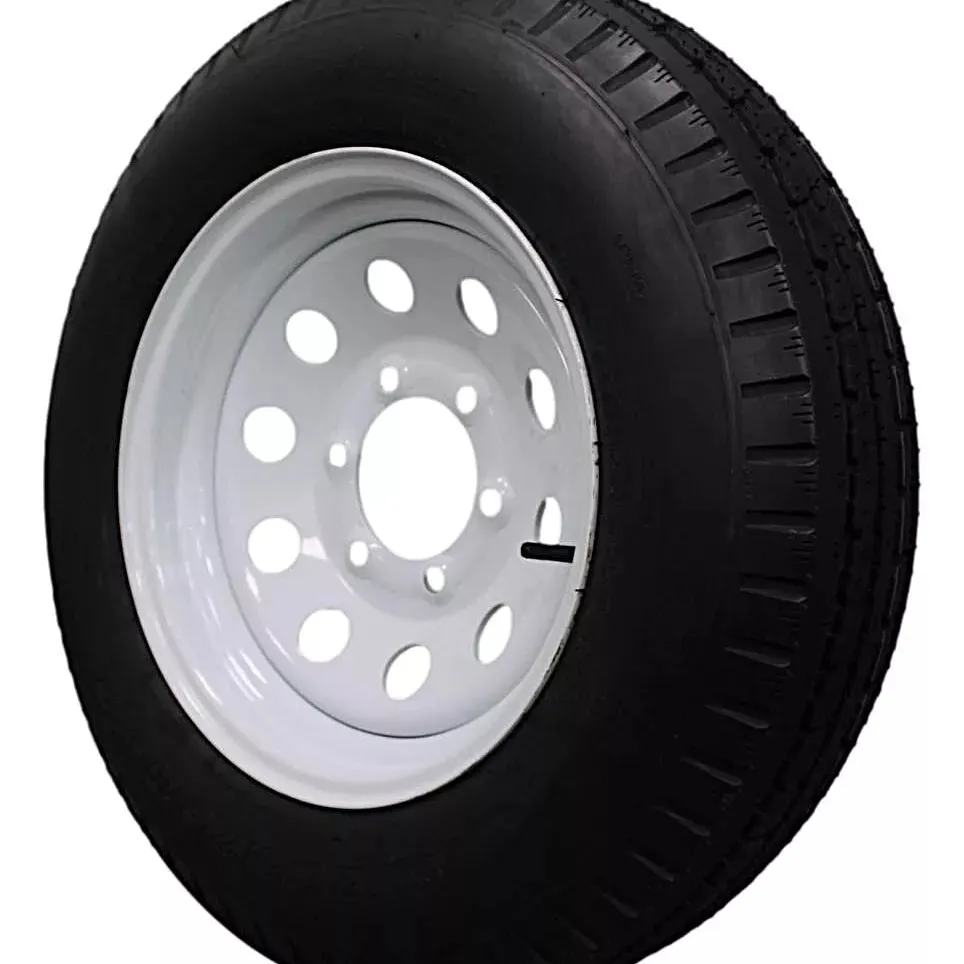 (Set of 4) Antego Tire and Wheel Heavy-Duty 205/75D15 Highway Terrain – 6-Ply-Ply, 15.0-Inch Wheel, Designed for Secure & Stable Towing | A15604520116206ST20575D15-B4 - Image 2