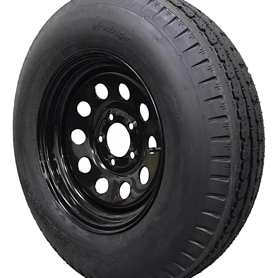 (Single Assembly) Antego Tire and Wheel Heavy-Duty 225/75D15 Highway Terrain – 8-Ply-Ply, 15.0-Inch Wheel, Designed for Secure & Stable Towing | A15604510096208ST22575D15 - Image 2
