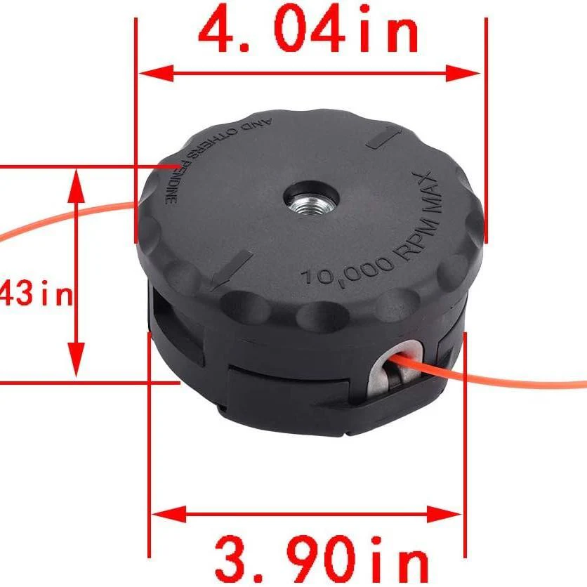 SRM225 High Speed-Feed 400 Trimmer Head for Echo PAS225 SRM230 SRM210 SRM211 PAS210 PAS230 PAS260 Weedeater # 99944200902 Bump Head - Image 2