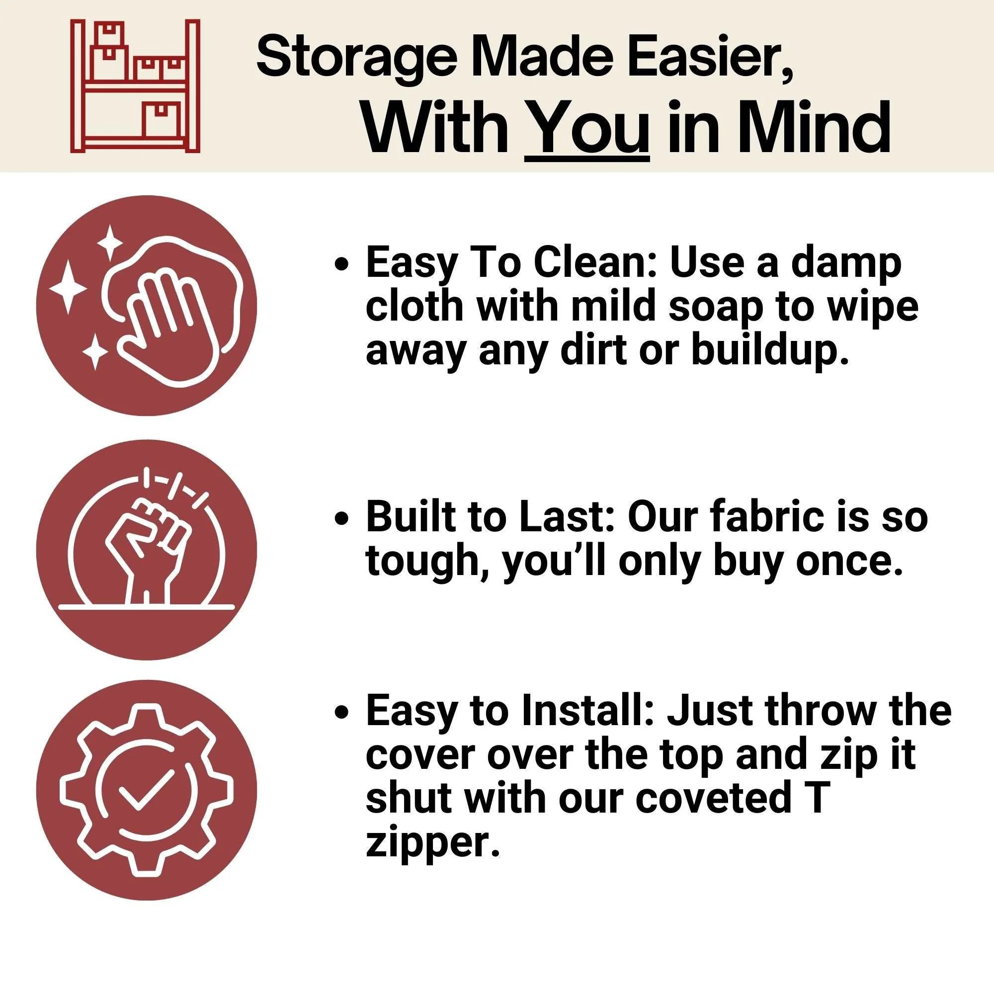 Storage Shelving Unit Cover, fits racks 60" W x 24 D x 72 H All Clear PVC - Image 9