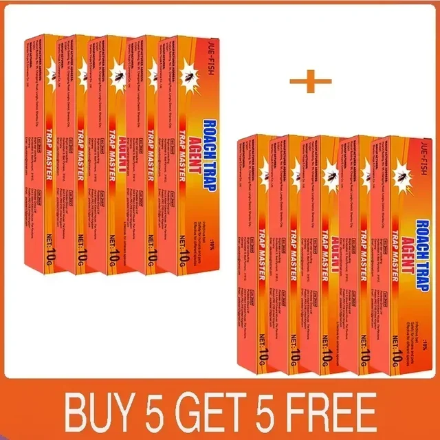 Strong Cockroach Killing Gel Bait Clear Cockroach Medicine Whole Nest End House Quick Kill Catcher Cockroach Killer Home Use - Image 10