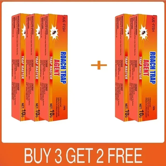 Strong Cockroach Killing Gel Bait Clear Cockroach Medicine Whole Nest End House Quick Kill Catcher Cockroach Killer Home Use - Image 9