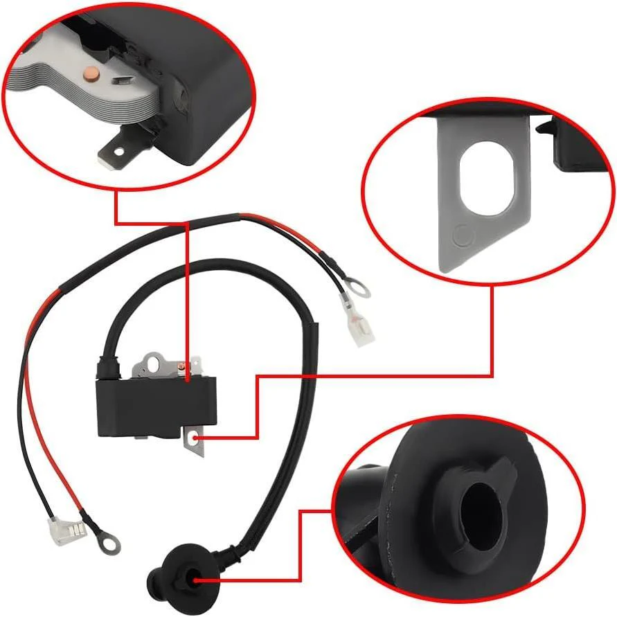 TS420 Ignition Coil with Wire for Stihl TS410 TS420 Cut Off Saw Replace 4238 400 1301 4238-400-1307 - Image 3