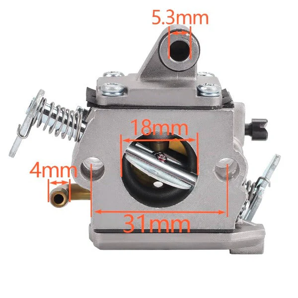 (Zama type) Carburetor for Stihl MS170 MS180 MS180C 017 018 Chainsaw Replace C1Q-S57 C1Q-S57A C1Q-S57B 1130-120-0603 1130 120 0603 - Image 3